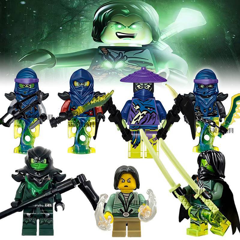 Ninjago Villain Ghost Style Master Snake Monster Assembling Puzzle Building Blocks 5th Season Male 9 4Qlt