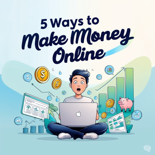 5 Wege Online Geld zu verdienen