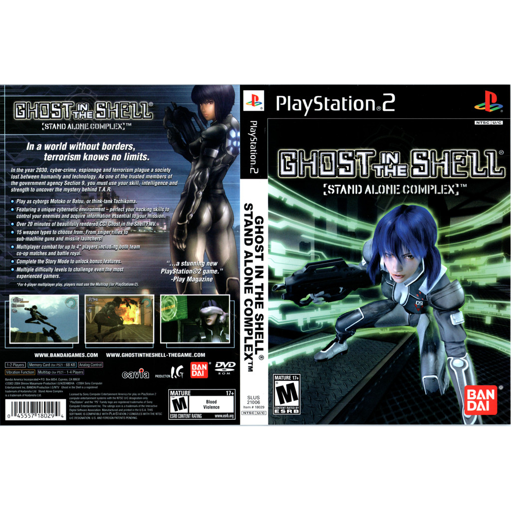Ghost in the Shell: Stand Alone Complex - PS2