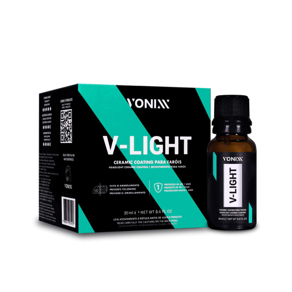 Vitrificador de Faróis V-Light 2018002 Vonixx 20ml