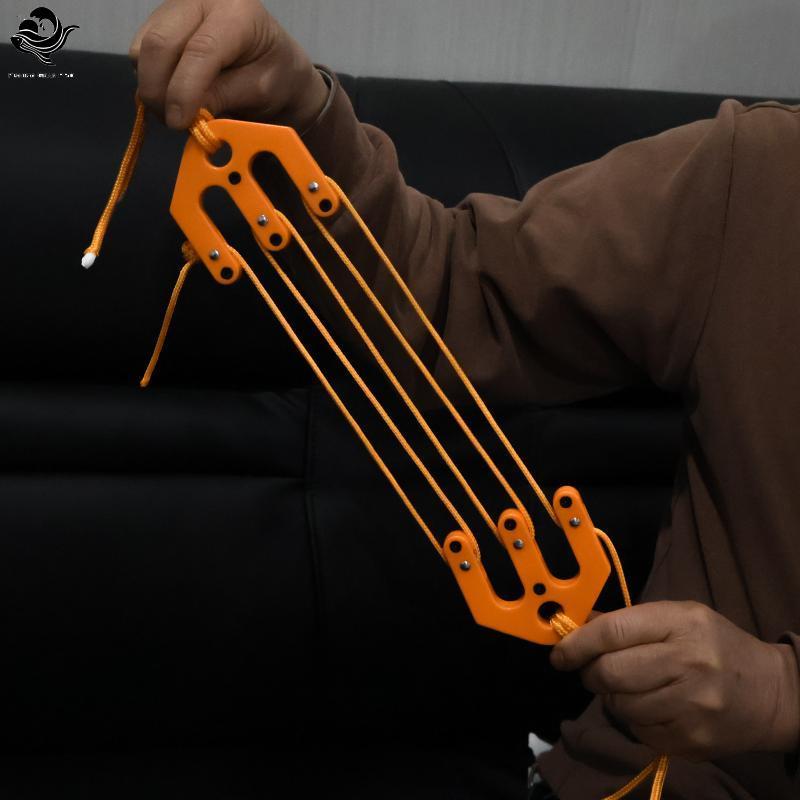 Sistema De Polia De Talha De Jogo Portátil PFG Para Solo Ultra Light Blo Tale Nylon Corda Heavy Duty Gear Lifting FG