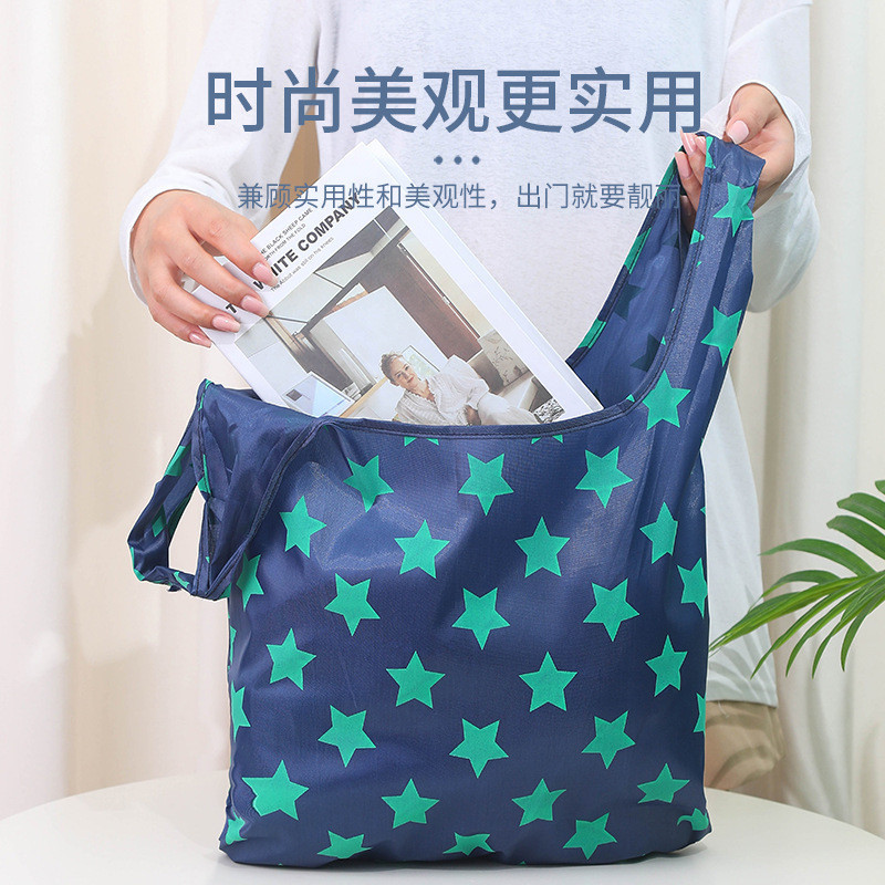 Saco de compras multifuncional à prova dwaterproof água portátil saco de plástico portátil supermercado Eco-friendly sac