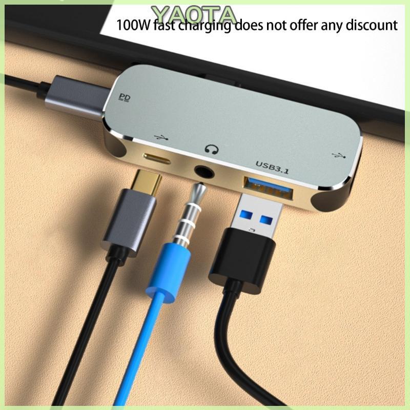 Yao Travel Friendly USB C Dock Alumínio HDTV Uma Para Sistemas