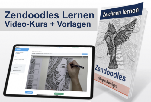 Zendoodle Video-Kurs inkl. Vorlagen