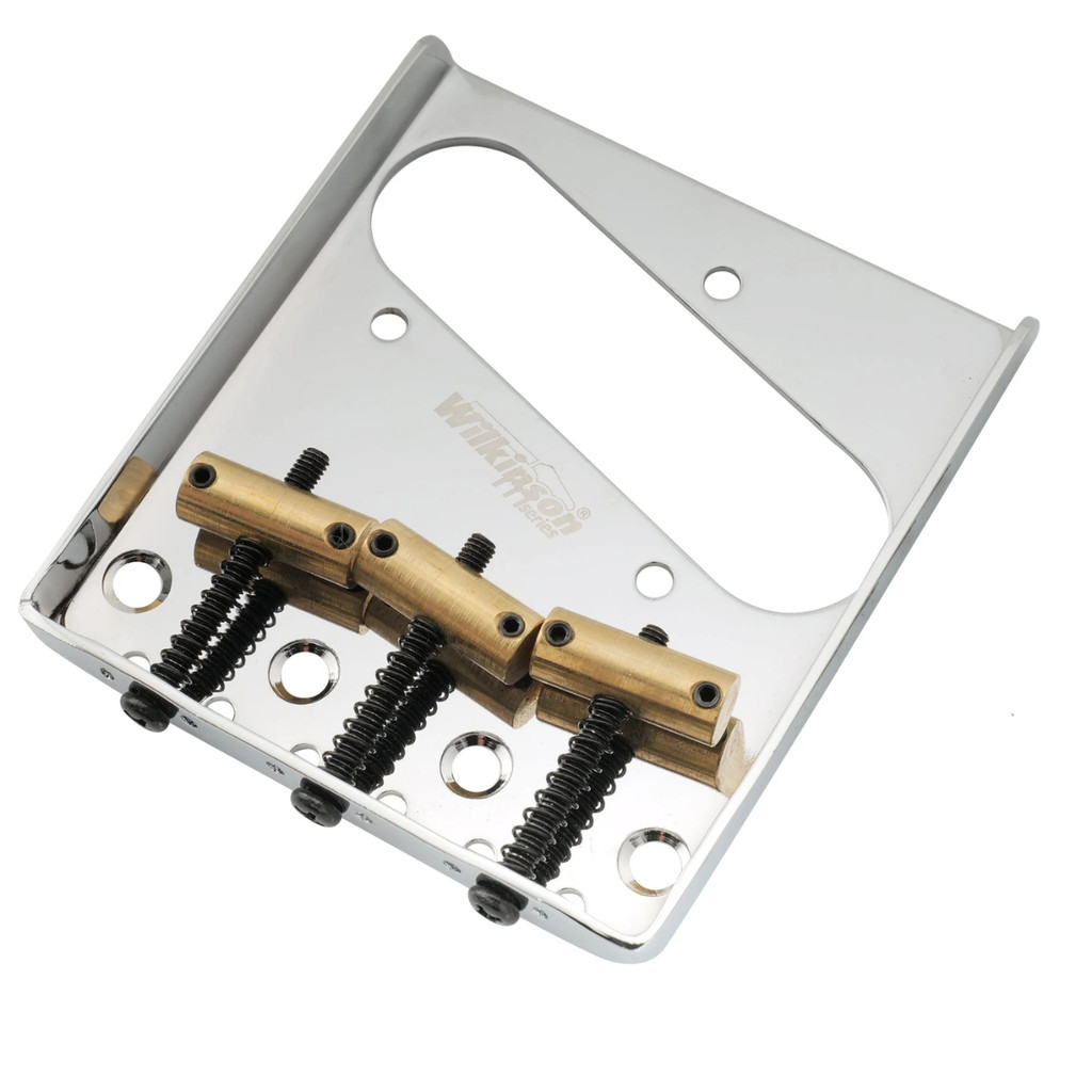 Ponte Vintage Ashtray Wilkinson 54mm Para Guitarra Tele - Cromada