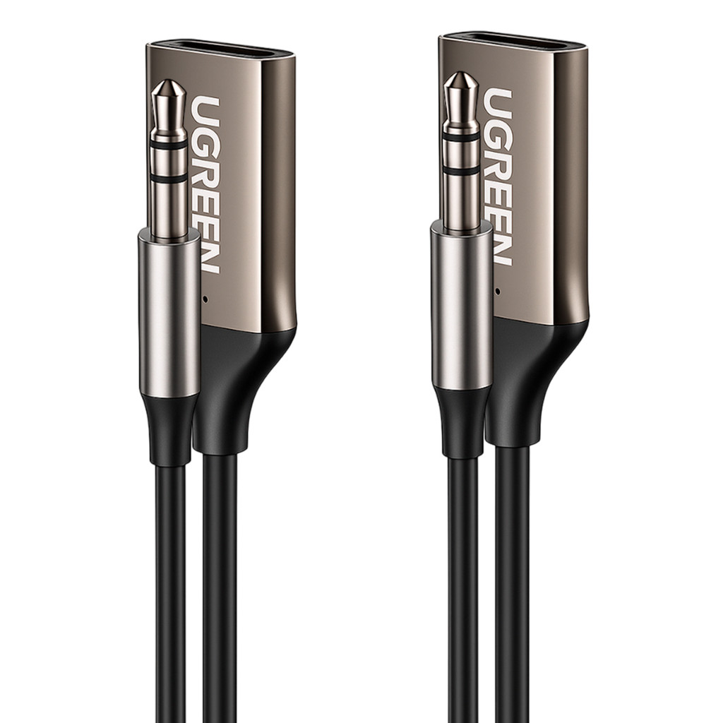 Receptor Áudio Bluetooth 5.0 Ugreen Conector 3.5mm p Carro 2 Unidades