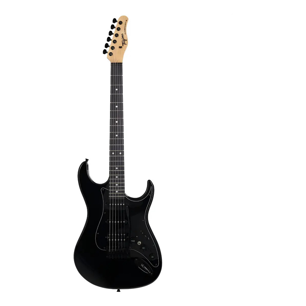 Guitarra Elétrica Tagima Duo Smart-S Com Efeitos Na Cor Black