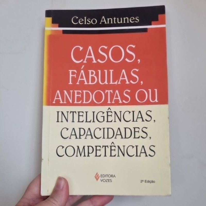 livro casos fábulas anedotas ou inteligências capacidades competências