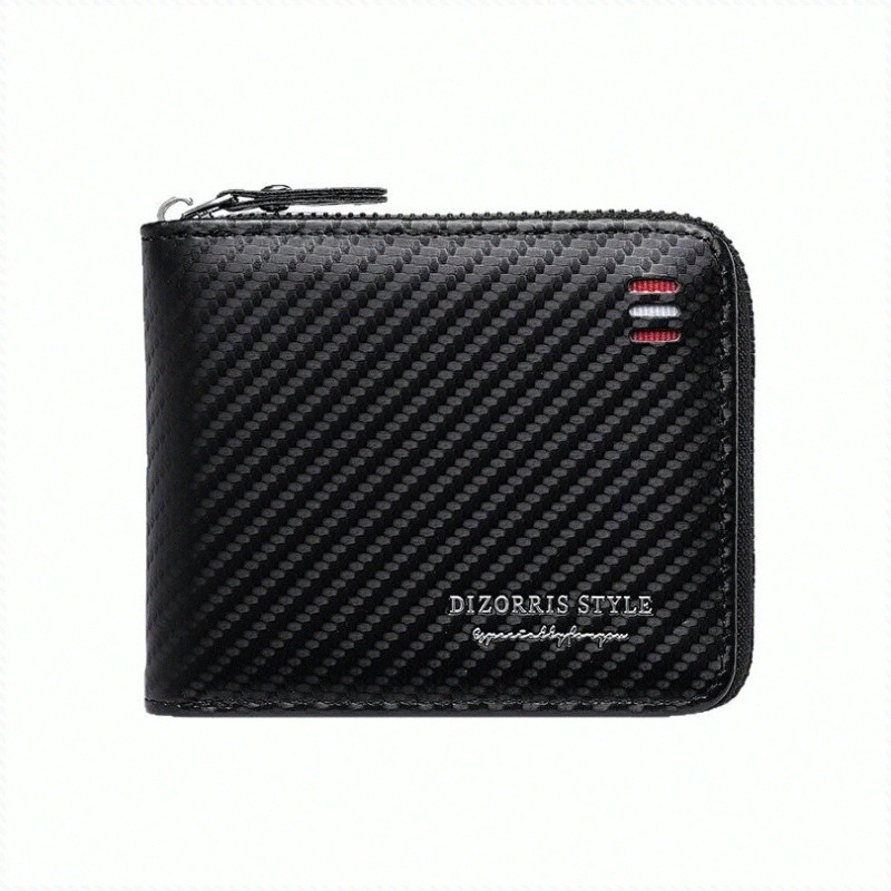 Card Case Scratch Resistance Men's Wallet Business Trip Multi-card Slot Large Capacity Textured