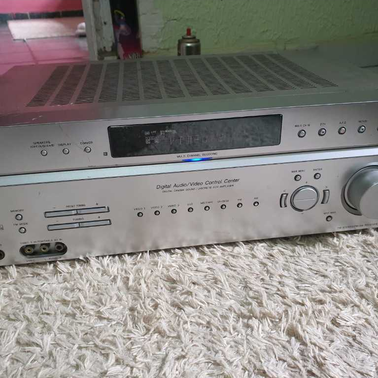 Receiver Amplificador Digital 6.2 Sony Muteki Str-k1000p (detalhes estéticos)