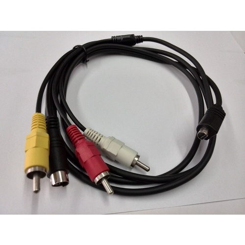 Cabo Av Rca Svideo 15fs Filmadora  compativel com Sony Dcr-sx45e Sx65e Sx85e