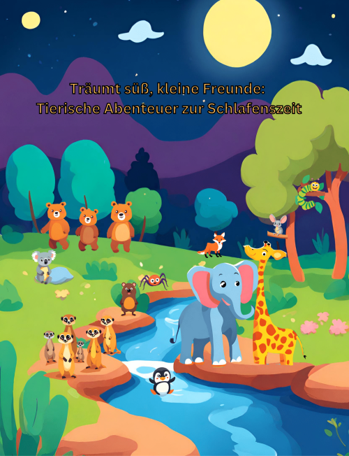 Träumt süß, kleine Freunde: Tierische Abenteuer zum schlafen