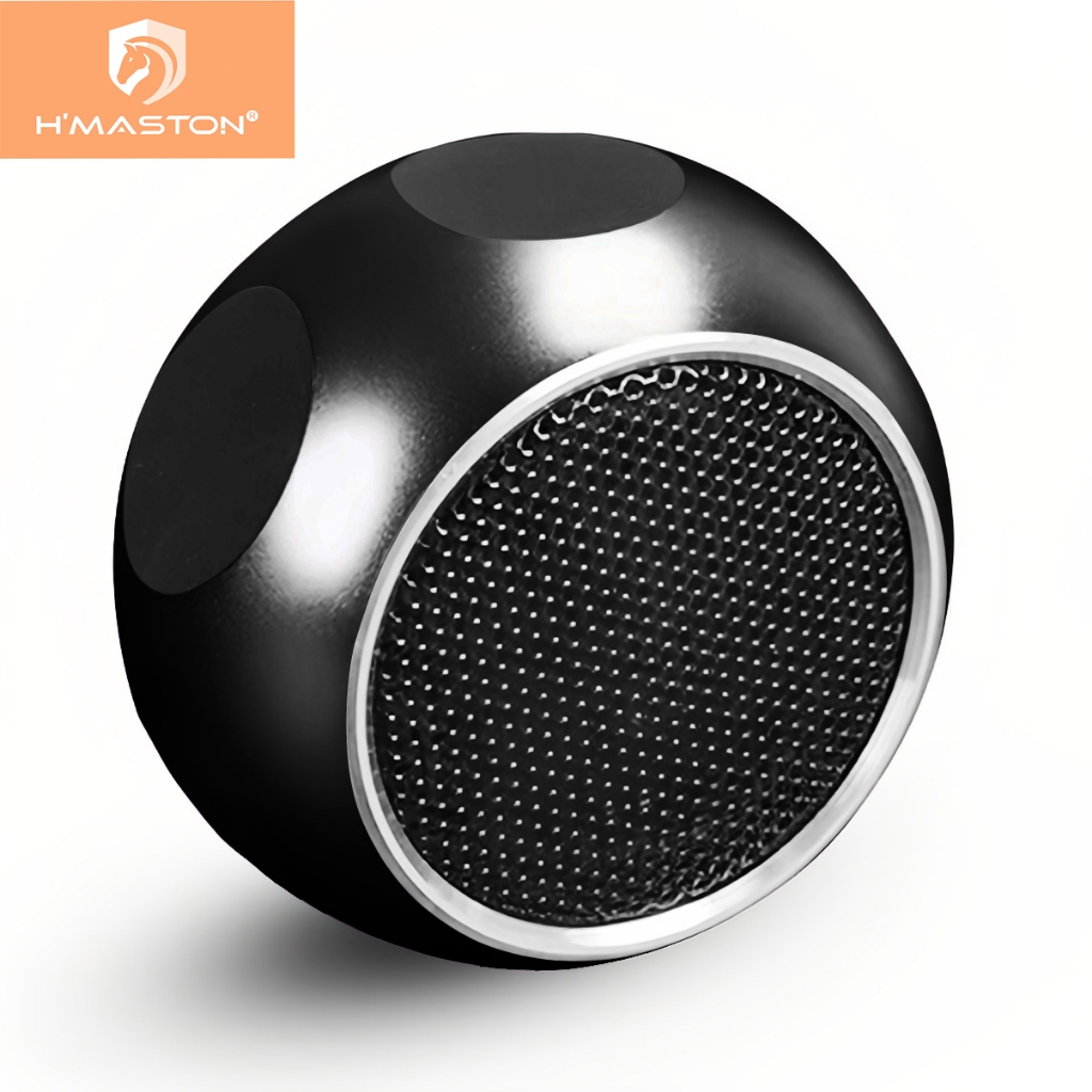 H'maston M10 Mini Caixinha De Som Bluetooth Metal Mini Com Corda Para iPhone