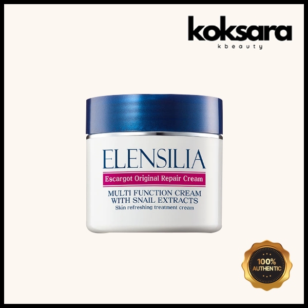 Elensilia 100-Hour Moisture Long-Lasting Original Snail Cream Large Capacity 100g