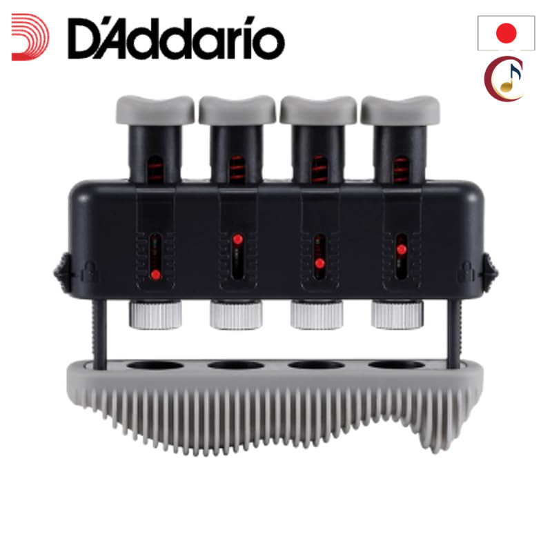 D'Addario Training Tool Hand Trainer for Grip Strength Training with Adjustable Tension Screw and Grip Height Adjustment