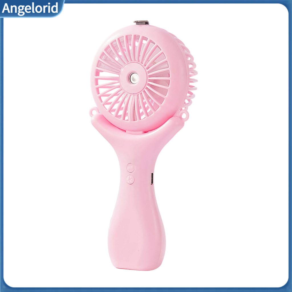 Portable Misting Fan Rechargeable Device 3-in-1 Handheld Neck with Water Mist Usb Personal for Outdoor Travel Office Hom