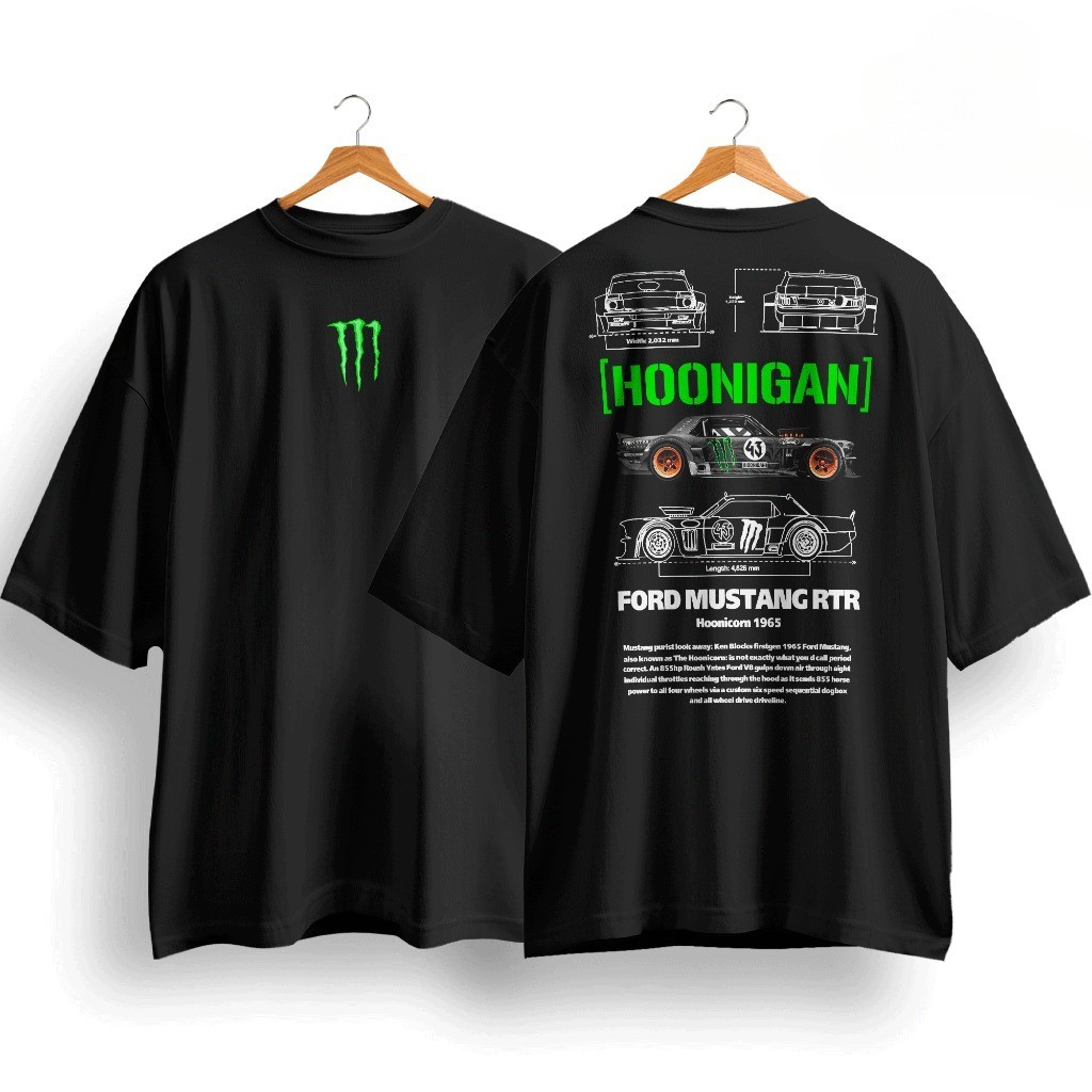 [Camiseta Premium em Algodão Puro]GXG Camiseta Ford Mustang RTR Premium Edição Exclusiva Unissex Muscle Car e Streetwear