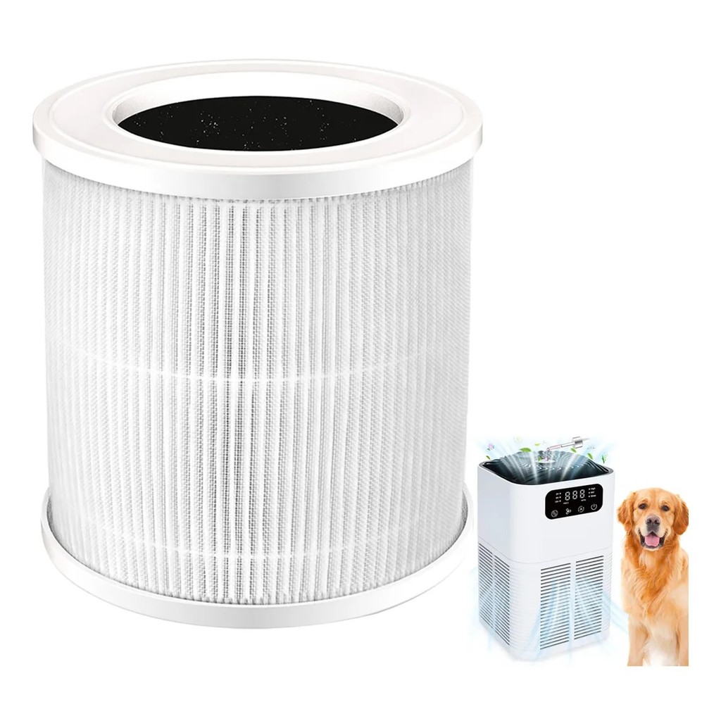 Air Purifier Replacement Quiet Air Cleaner Filtering Branco