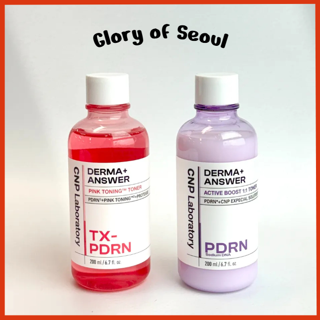 CNP Laboratory Derma+ Answer PDRN Toner 2 Types, 200ml ( Pink Toning, Active Boost )