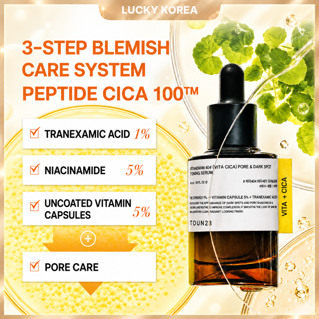 [TOUN28] Vita Cica Pore & Dark Spot Toning Serum 30ml/Blemish Care/Coreano Skincare/Enviado Da Coreia LUCKY KOREA