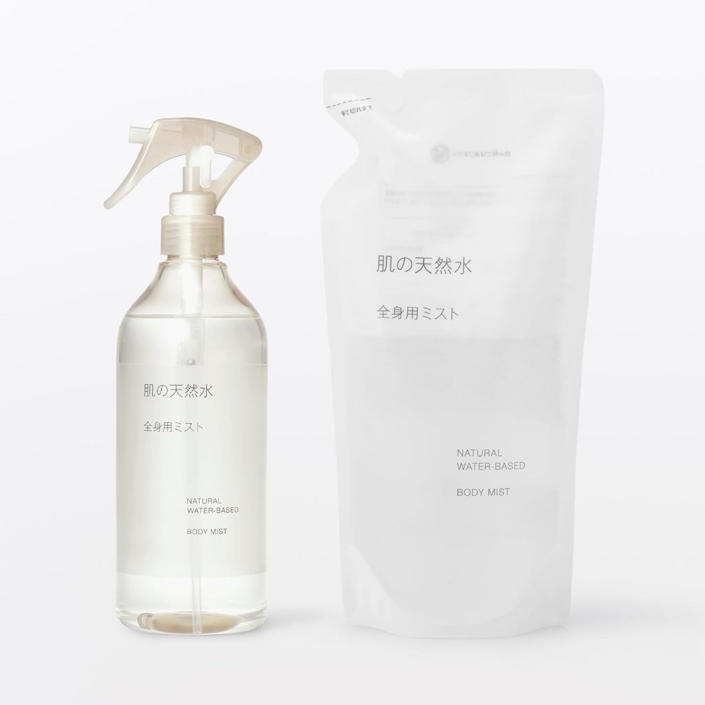 MUJI Skin Natural Water Toner Mist Toning Water Hydrating for Face, Body & Hair Alcohol-Free for Baby & Adult from Japan
