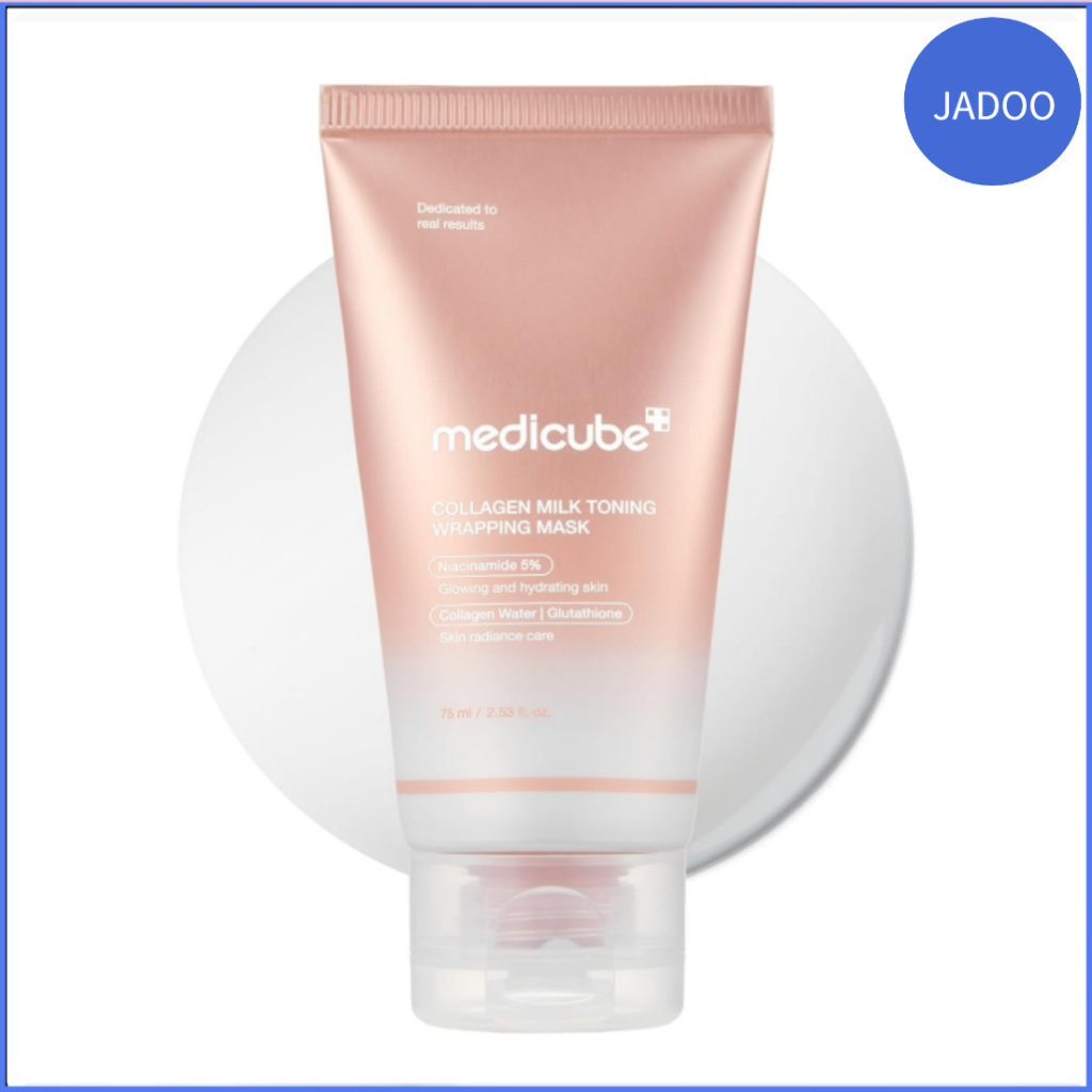 Medicube Collagen milk toning wrapping mask 75ml / Glutathione + Niacinamide | Glass Skin Glow | Korean Skincare
