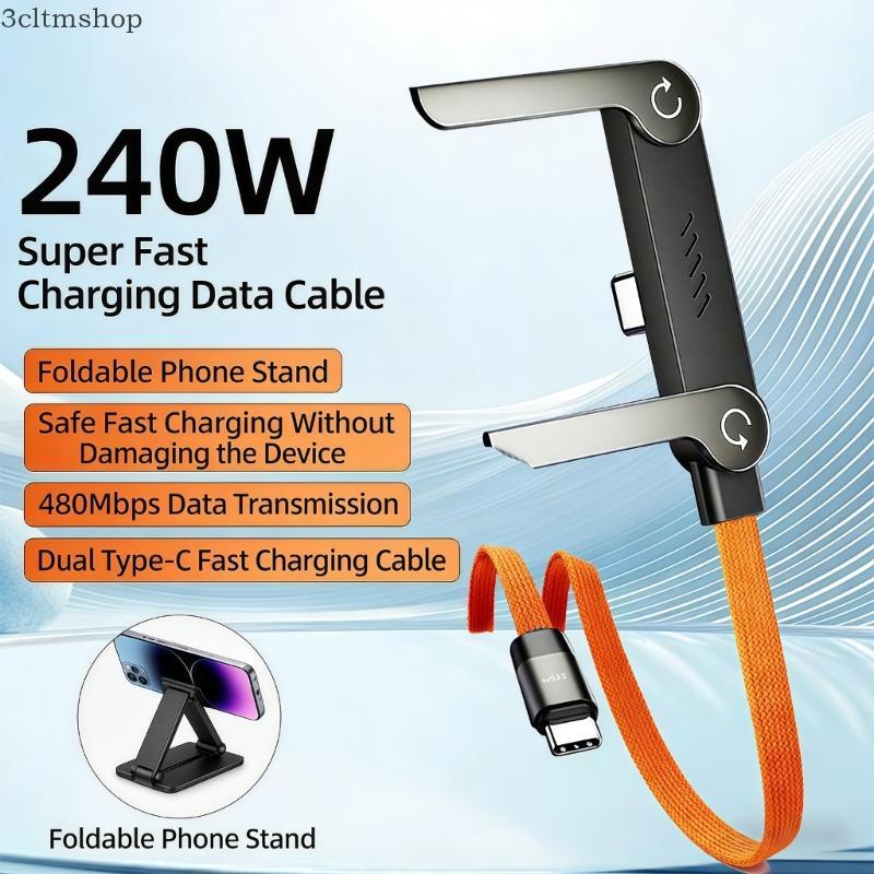 blg 1 2 3pcs 240w Suporte Carregamento Rápido 480Mbps Para Telefones