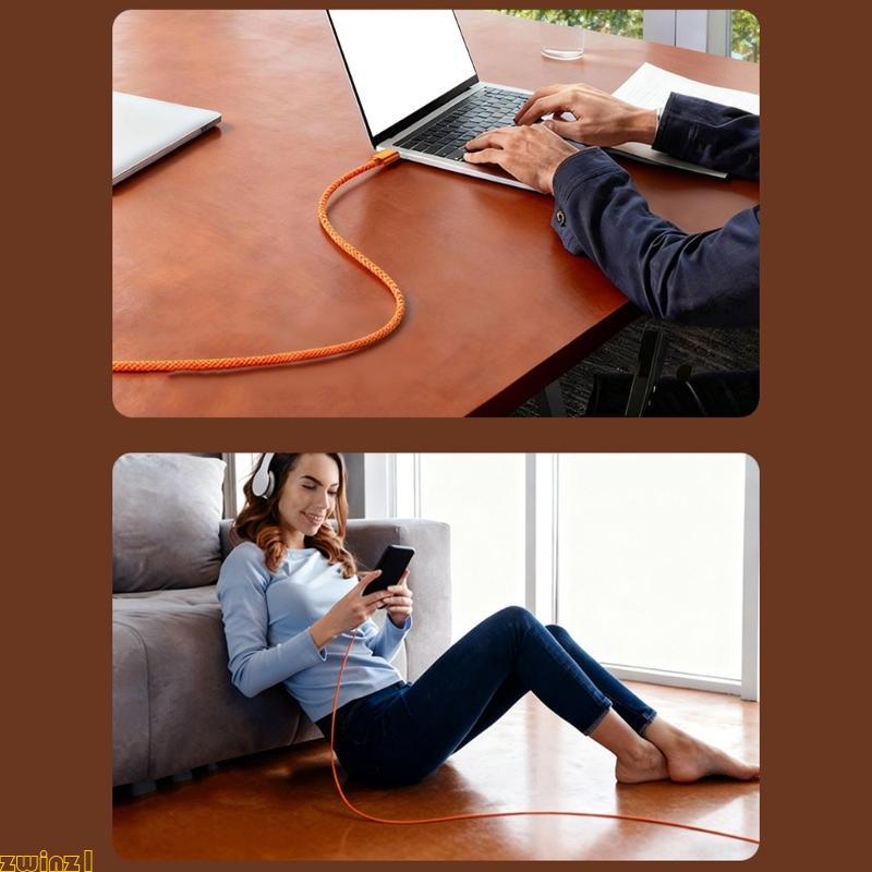zwinz1 Ângulo Reto Tipo C Para Carregamento 45 W 3A E Transferência 480 Mbps Telefones, Tablets