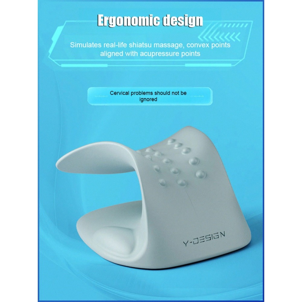 Neck Pillow Smooth and Delicate Neck Pillow Relief of Cervical Pain Gravity Shiatsu Stretching