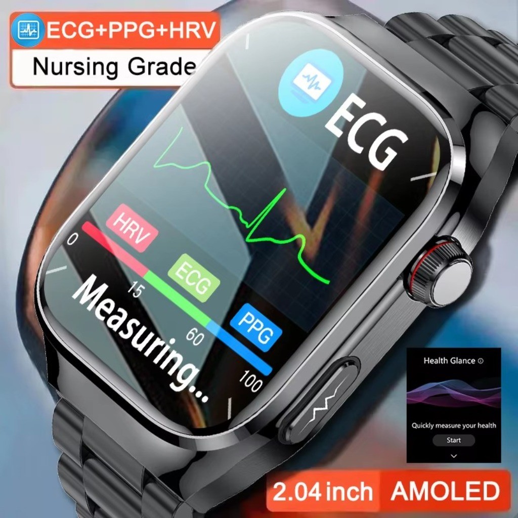Novo Nível De Enfermagem Pressão Arterial Terapia Laser Diagnóstico Smartwatch Relógio Inteligente Das Mulheres Dos Home