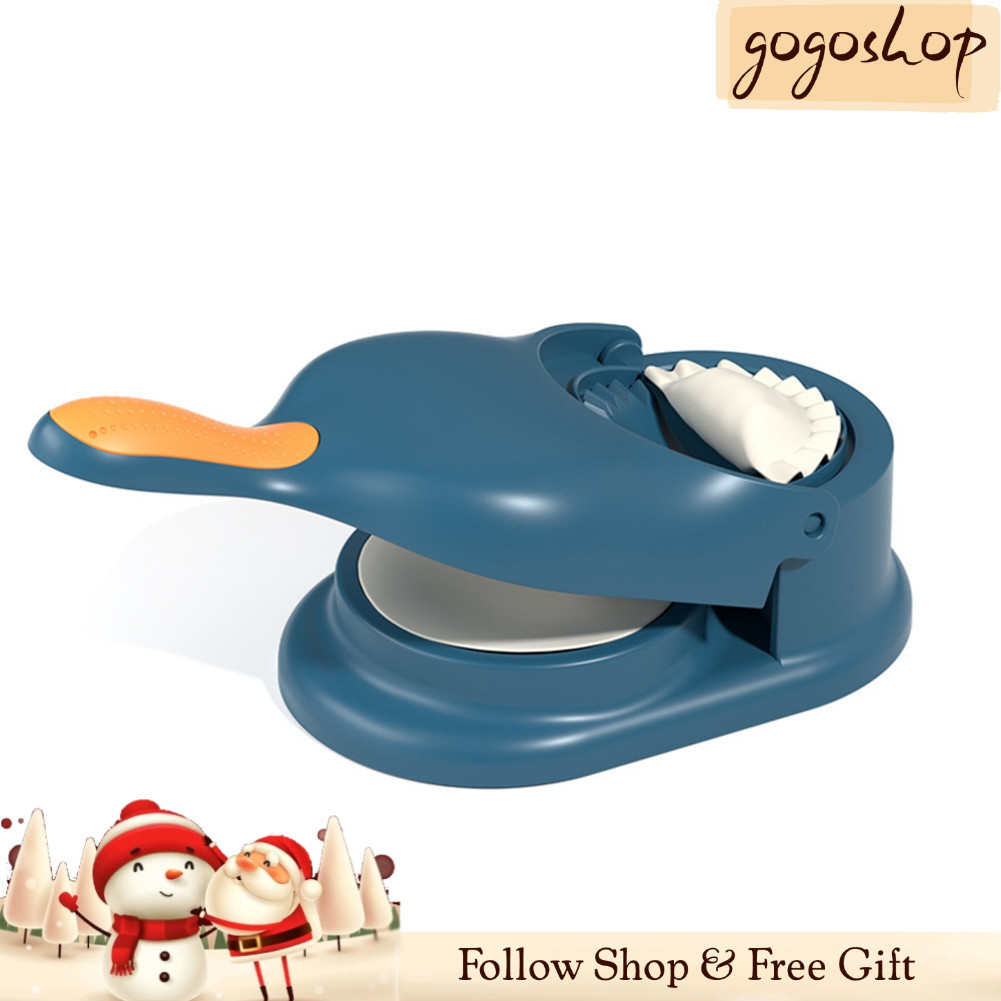 Gogoshopp-br Zerodis Dumpling Maker 2 em 1 Wrappers Tool Manual Dough Press Making Device Máquina Multifuncional