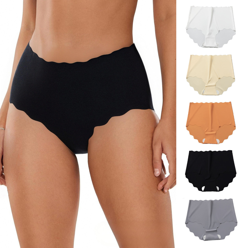 5 Pack Premium Seamless Ice Silk Comfortable Thongs