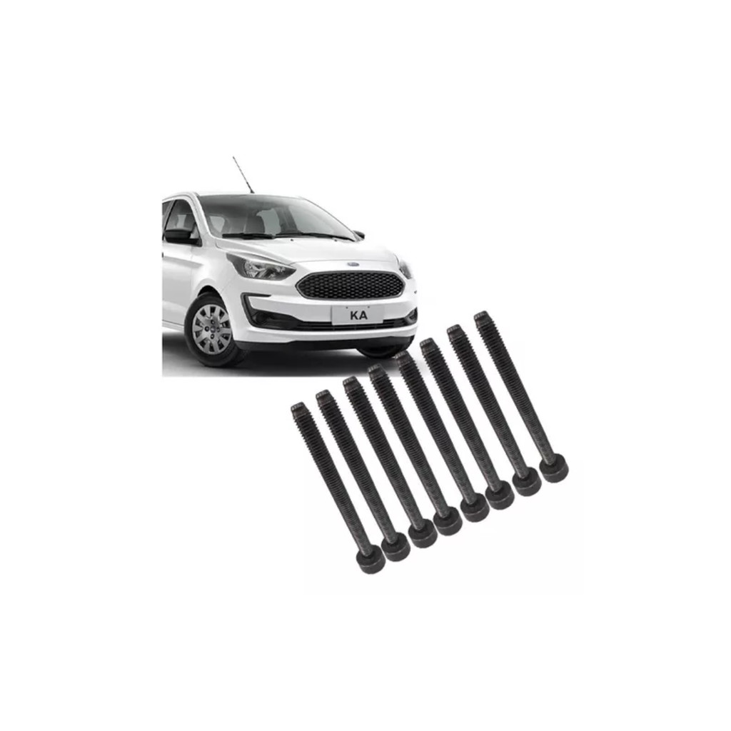 Jogo Parafuso Do Cabeçote Motor 1.5 Dragon Ford Ka 18/21 Original - AFM Auto Peças