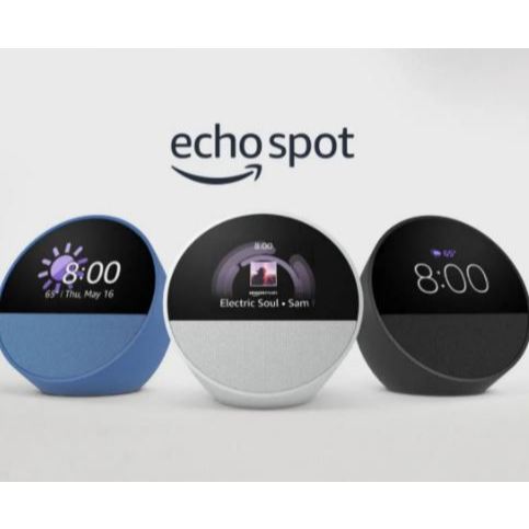 NOVA ECHO SPOT COM ALEXA ORIGINAL AMAZON