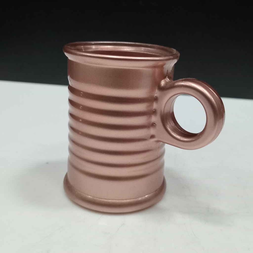 Xícara Conserve Moi Luminarc Vidro 7x5x5cm 90ml Temperado Cobre