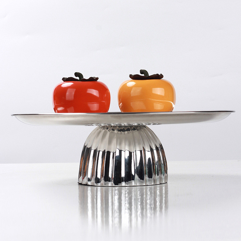 European-style modern light luxury tray decorations, Nordic storage tray, fruit tray, hotel villa living room model home