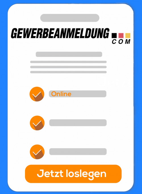 [NEU] Gewerbeanmeldung online: Behörden-Dokumente ausgefüllt
