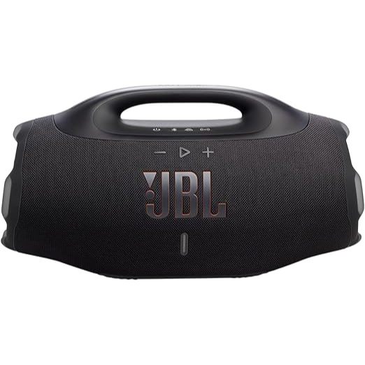 Caixa de Som JBL Boombox 4  Bluetooth Som JBL Pro AI Sound Boost Bateria de até 34h - IP68
