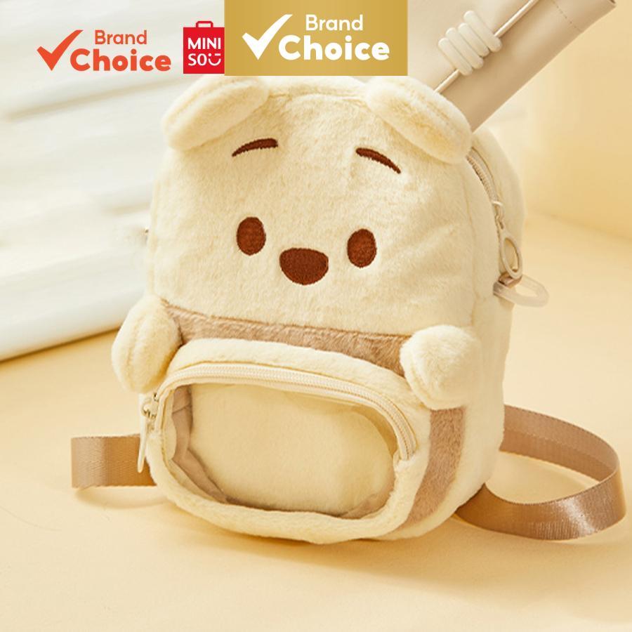 MINISO  Série Disney Winnie the Pooh - Mochila Casual Grande e Durável 38,5 cm × 32 cm