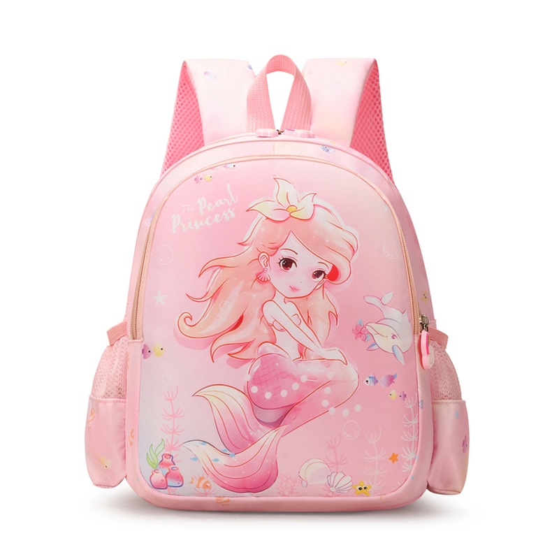 Bolsa Escolar Primária De Primeira Série , Mochila Pequena E Média Para Jardim De Infância , Fofa , Desenho Animado , Pr