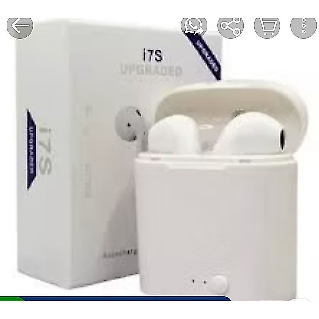 Fone de Ouvido Bluetooth i12 Mini TWS Sem Fio Recarregável com Estojo de Carregamento Portátil