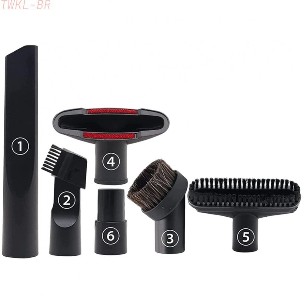 [TWKL-BR]Floor Cleaning Head Soft Bristle Design Anti-scratch Material Dual Diameter Fit-New in 11-