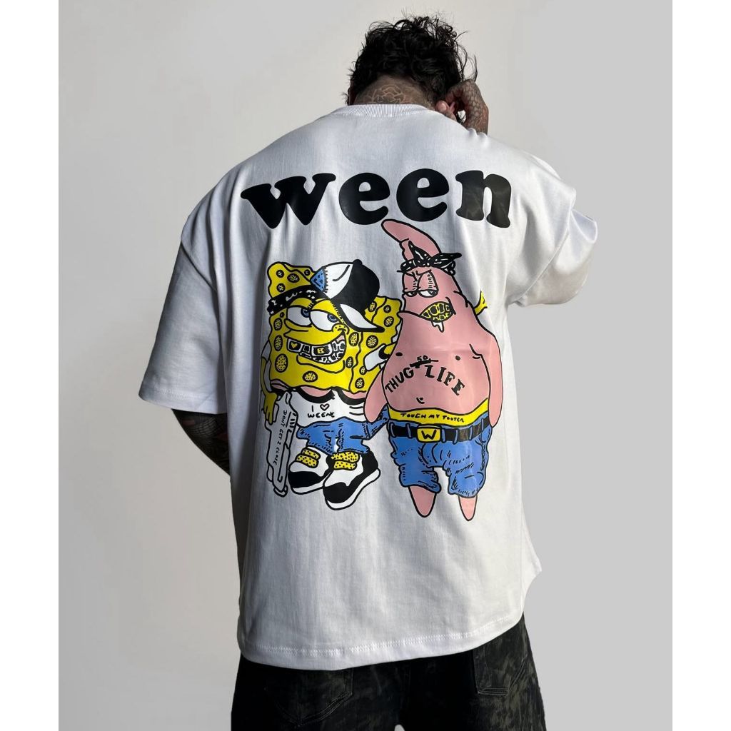 Camiseta Anime Bob Life Oversized  Unissex Plus Size PP ao G6 100% Algodão Aftersoul