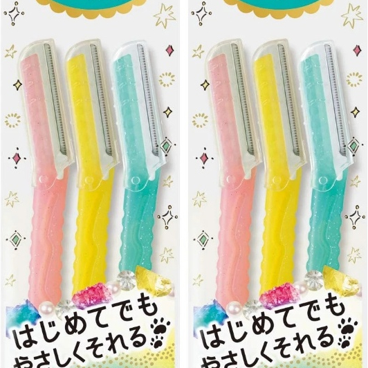 Feather Piany Sensitive Skin Face Razor Guard 3 Pcs x 2 Packs Set Made in Japan Direct From Japan