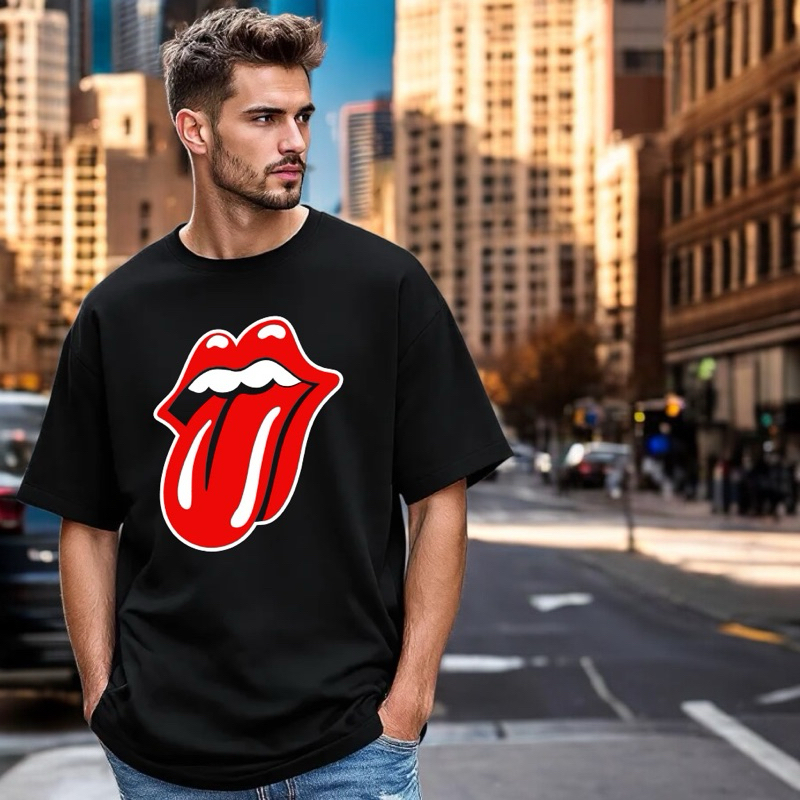 Camiseta Oversized Banda Rock Hard Internacional Blusa Masculina Unissex Streetwear