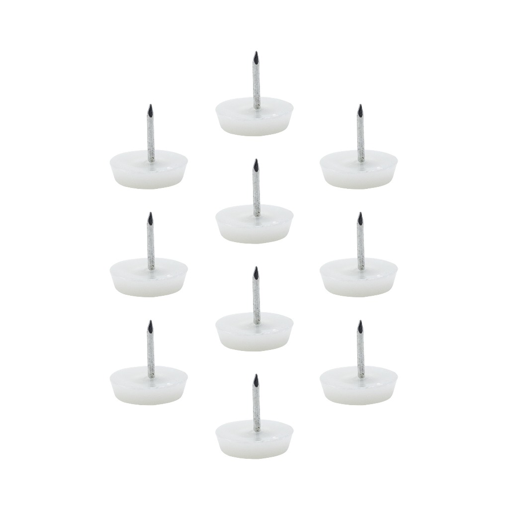 24 Sapata Prego Pe Deslizante 18mm Pe De Moveis Mesa Cadeira