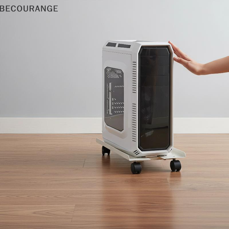 BEC Rolling CPU Stand Suporte De Torre De PC Ventilado Ajustável Com Rodas Loáveis Para Organização De Desktop De Escrit