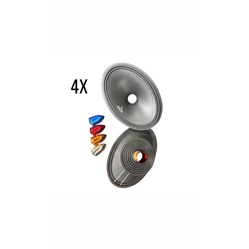 4x kit transformação Pioneer + plug 6x9 600/650W 4ohm