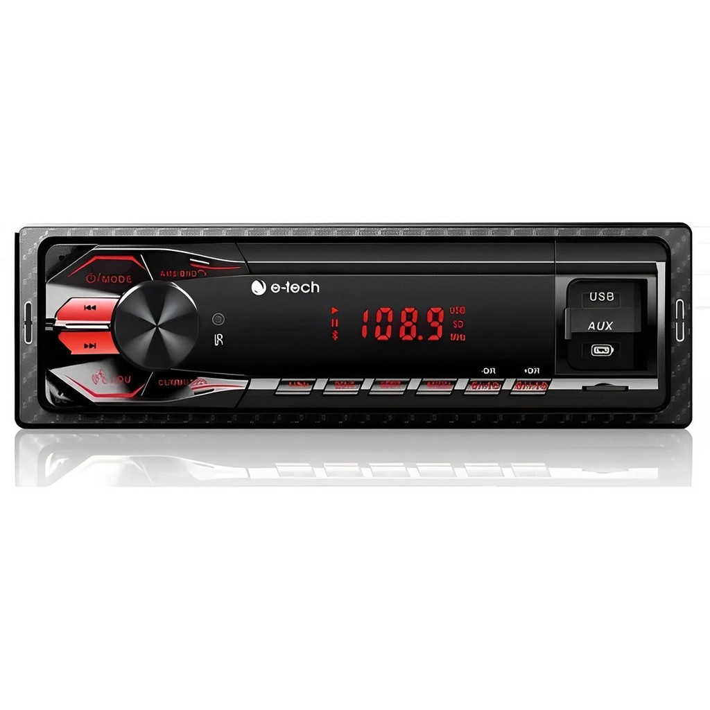 E-Tech Imports Premium Connection com USB, bluetooth e leitor de cartão SD