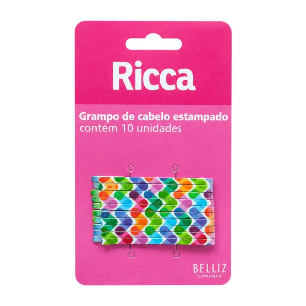 Grampo de Cabelo Ricca Style Connection Cód.1034